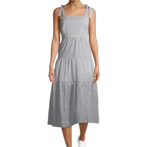 Time and Tru Tie Pullover Sun Dress size 12-14 - Picture 1 of 11